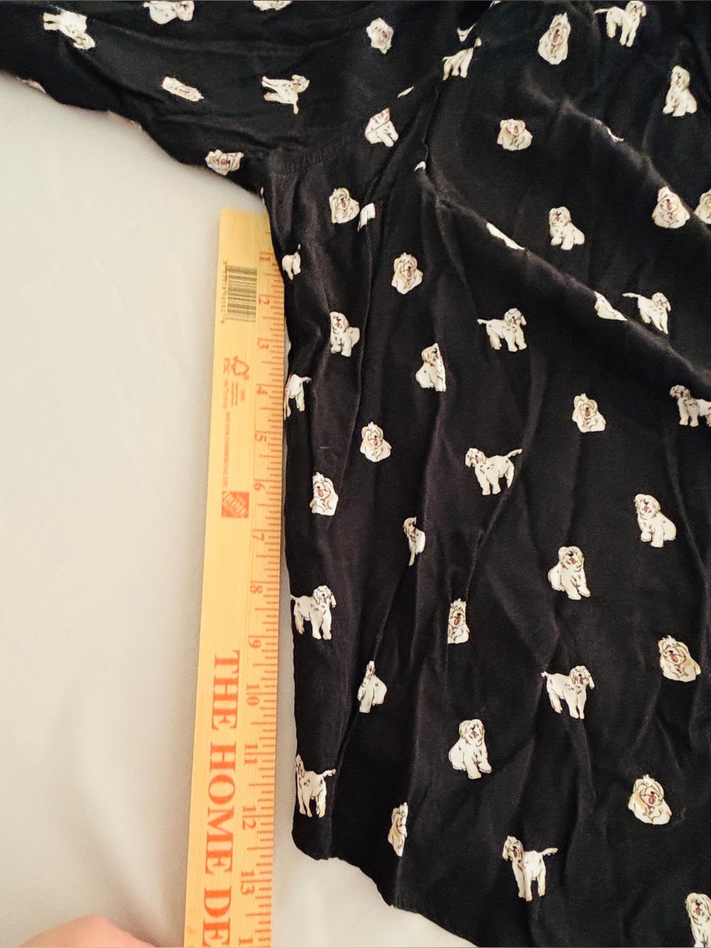 Black Lizzie Torrid LS Button Up Blouse in Women’s Size 3x Novelty Print - Picture 10 of 12
